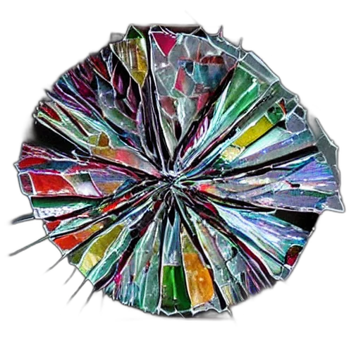 umbrella, staff, crown, weapon, photorealistic, watercolor, outer space, colorful transparent PNG cut-out