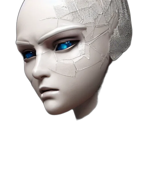 robot, mask, face, jewelry transparent PNG cut-out