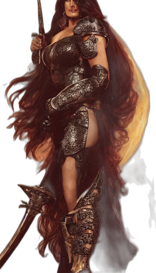dress, fantasy art, concept art, comic book art transparent PNG cut-out