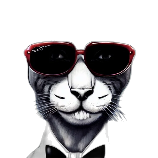 mask, animal, face, cartoon, photorealistic, comic book art, concept art, aesthetic transparent PNG cut-out