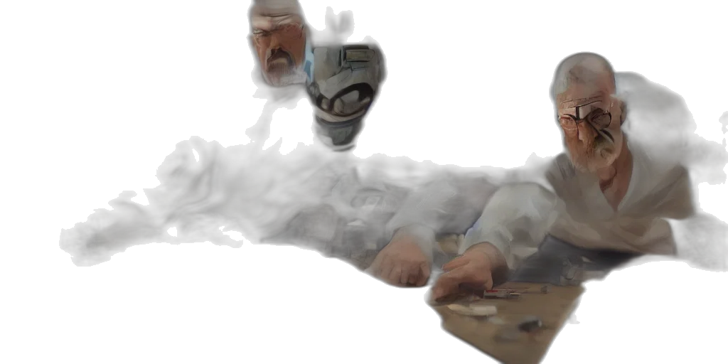 mask, weapon, robot, shoes transparent PNG cut-out