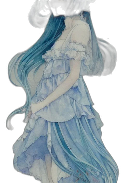 dress, mask, staff, crown transparent PNG cut-out