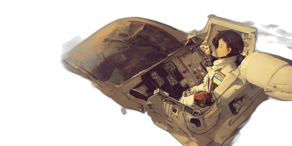 car, robot, concept art, photorealistic transparent PNG cut-out