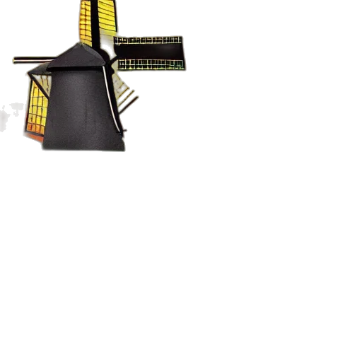 umbrella, hat, robot, staff, 3d render, concept art, pixel art, photorealistic transparent PNG cut-out
