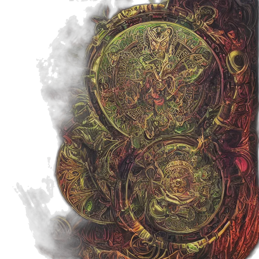 mask, face, dragon, crown transparent PNG cut-out