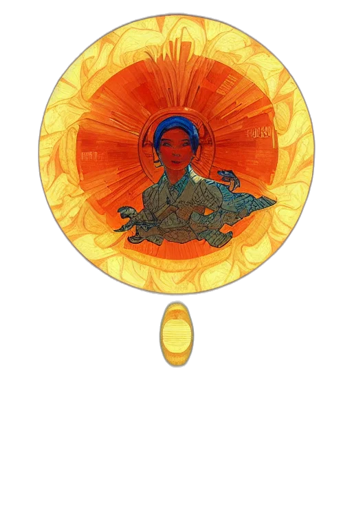 jewelry, umbrella, crown, concept art transparent PNG cut-out