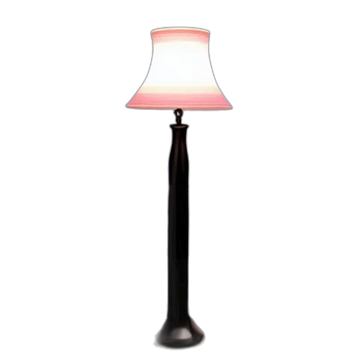 furniture, staff, 3d render, stylish, tall, lamp, bedside, photo transparent PNG cut-out