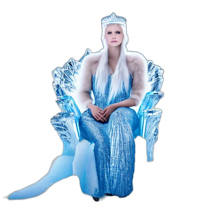 dress, crown, creature, hat, concept art, fantasy art, 3d render, vaporwave transparent PNG cut-out