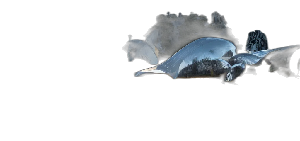 hat, car, mask, umbrella, 3d render, concept art, photorealistic, fantasy art transparent PNG cut-out