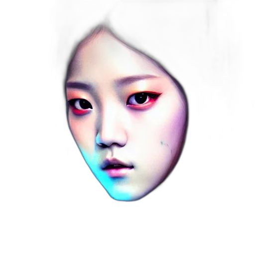 face, mask, robot, creature transparent PNG cut-out