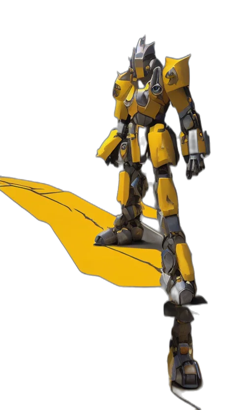 robot, weapon, staff, sword transparent PNG cut-out