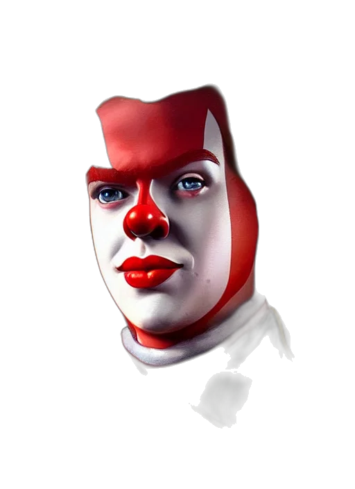 mask, face, robot, creature transparent PNG cut-out