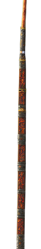sword, staff, weapon, jewelry transparent PNG cut-out