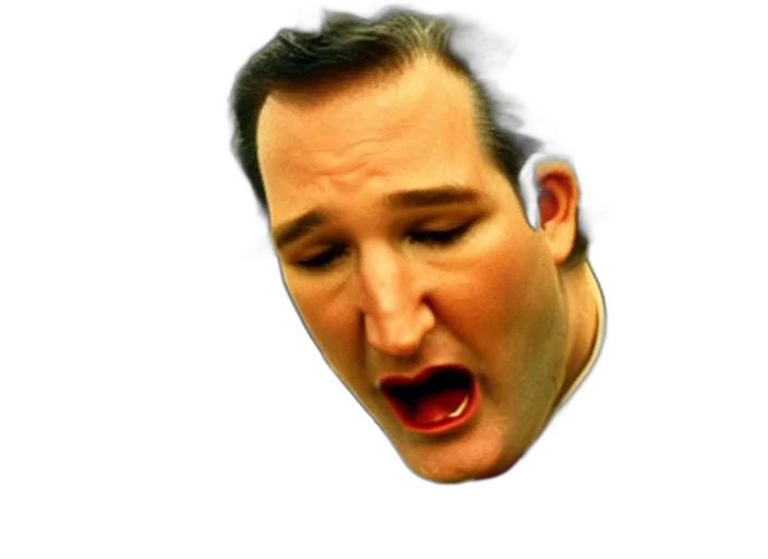 face, creature, mask, film, still, ted, cruz, bees transparent PNG cut-out