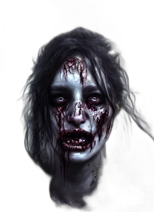 face, mask, creature, photorealistic, concept art, oil painting, fantasy art, dark transparent PNG cut-out