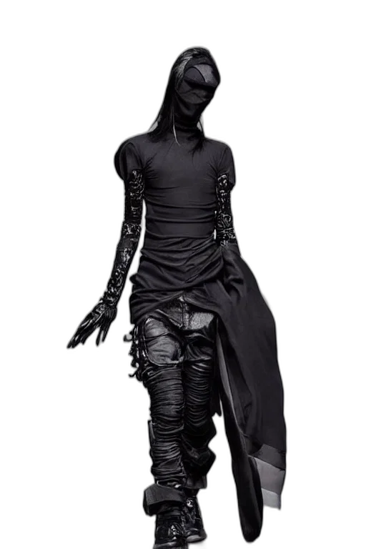 mask, creature, dress, jacket transparent PNG cut-out