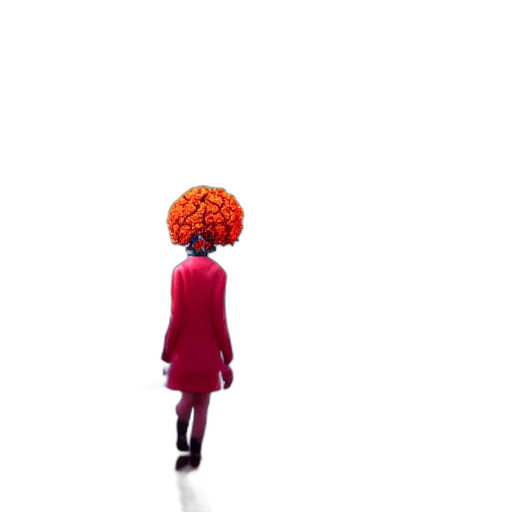 hat, dress, umbrella, crown, 3d render, concept art, photorealistic, outer space transparent PNG cut-out