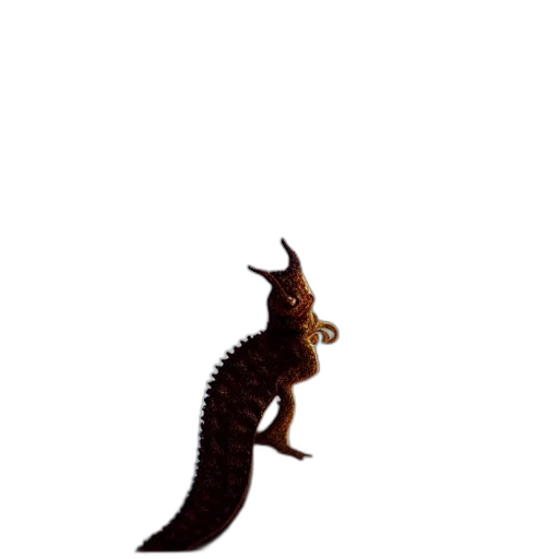 dragon, creature, animal, staff transparent PNG cut-out