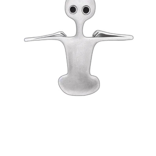 robot, jewelry, staff, creature, 3d render, concept art, photorealistic, cartoon transparent PNG cut-out