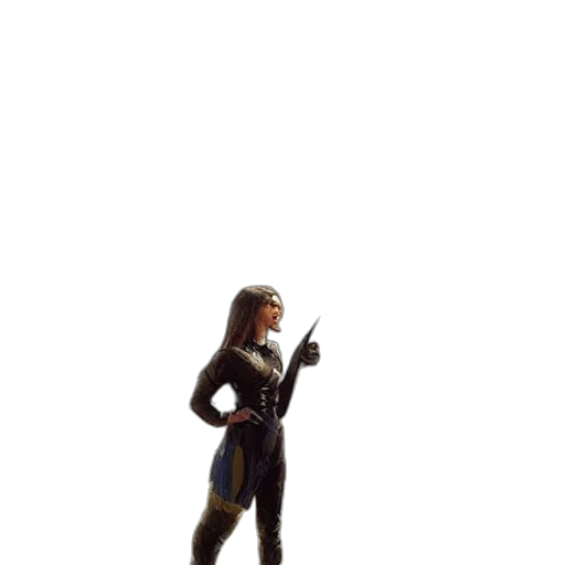 staff, weapon, jacket, robot transparent PNG cut-out