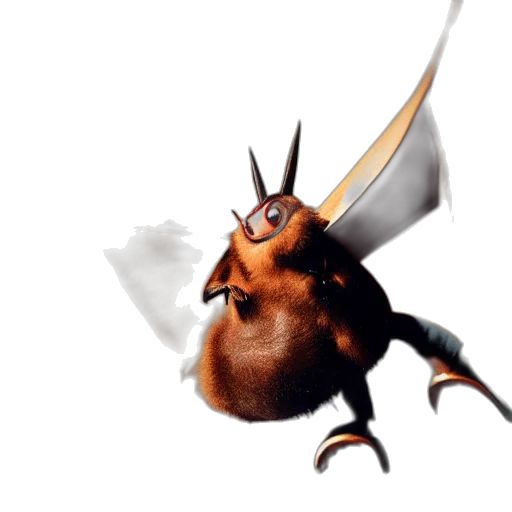 dragon, animal, creature, staff transparent PNG cut-out