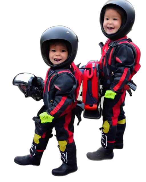 cute, toddlers, wearing, flight transparent PNG cut-out
