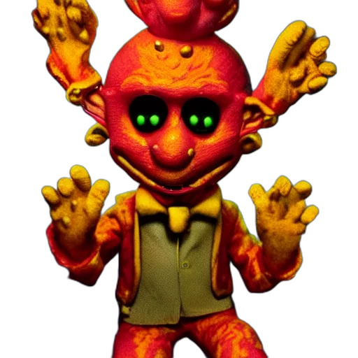 creature, staff, mask, animal, 3d render, concept art, pixel art, freddy transparent PNG cut-out