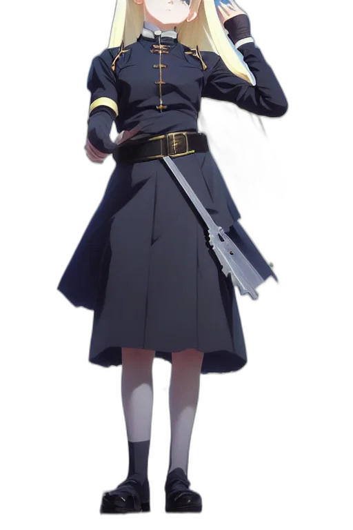 staff, jacket, weapon, dress transparent PNG cut-out