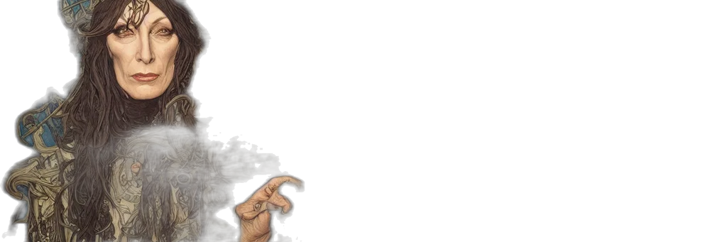 staff, dragon, weapon, hair transparent PNG cut-out