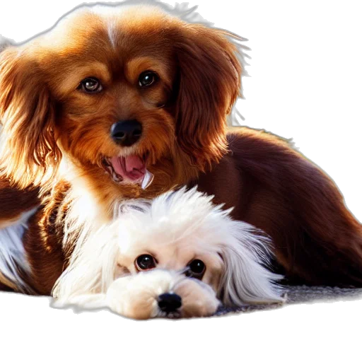 animal, photorealistic, 3d render, oil painting, closeup, image, cute, brown transparent PNG cut-out