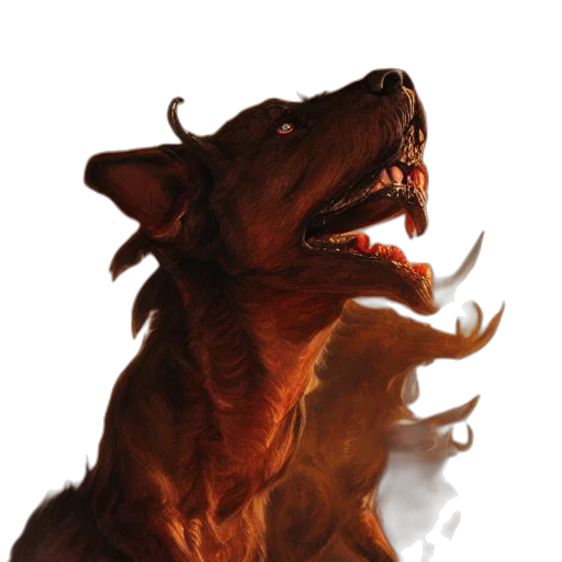 creature, animal, dragon, staff transparent PNG cut-out