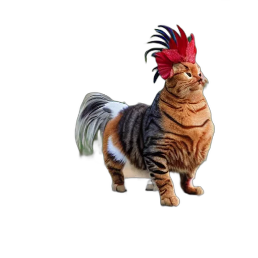 animal, hat, creature, dragon transparent PNG cut-out