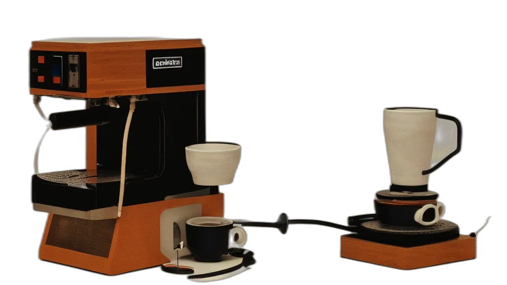 furniture, robot, 3d render, realistic transparent PNG cut-out