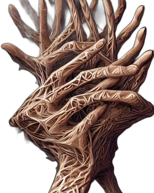 crown, mask, hair, tree transparent PNG cut-out
