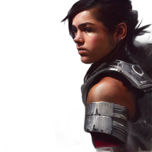 face, sword, weapon, concept art transparent PNG cut-out