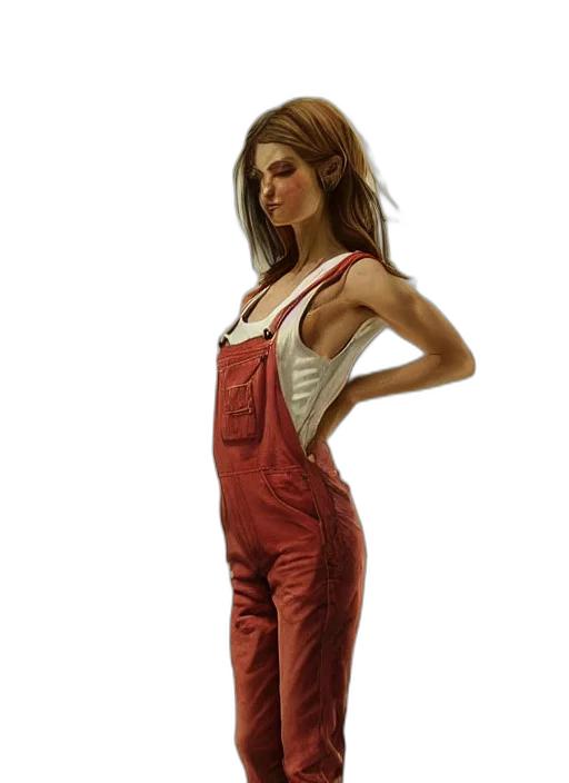 dress, staff, photorealistic, concept art transparent PNG cut-out