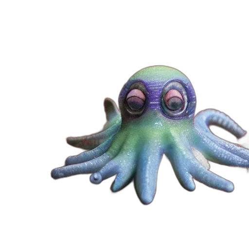 creature, animal, crown, staff transparent PNG cut-out