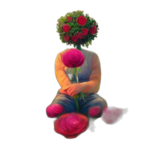 flower, crown, mask, hat transparent PNG cut-out