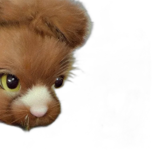 animal, creature, staff, face, photorealistic, 3d render, concept art, oil transparent PNG cut-out