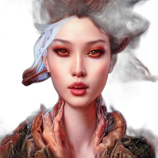 face, dragon, mask, fantasy art transparent PNG cut-out