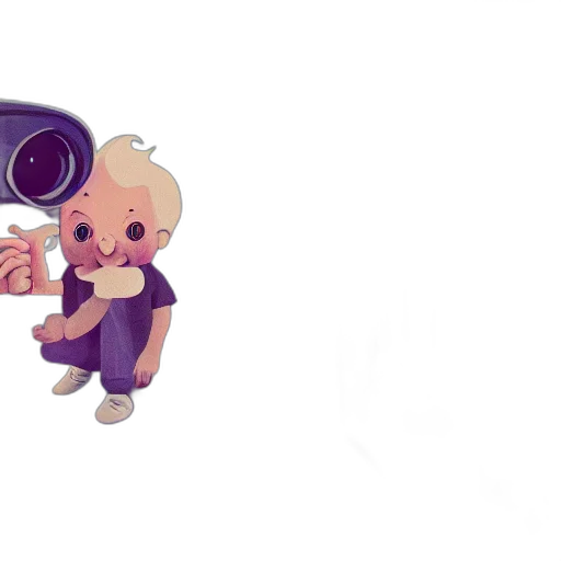 weapon, staff, robot, creature transparent PNG cut-out