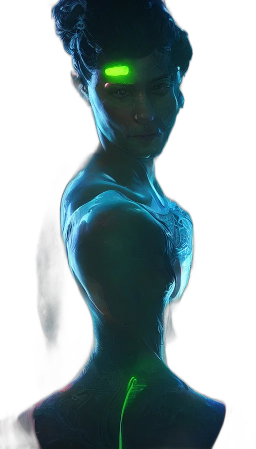 mask, face, robot, creature transparent PNG cut-out