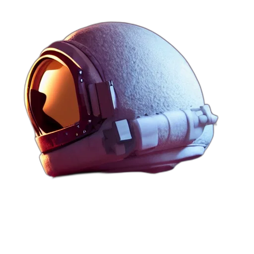 robot, mask, hat, weapon, 3d render, concept art, cyberpunk, pixel art transparent PNG cut-out