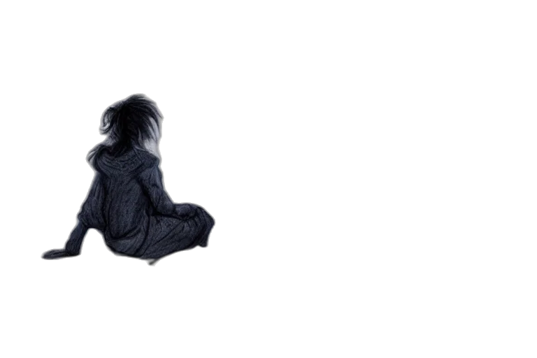 dress, hair, creature, jacket, concept art, 3d render, photorealistic, pixel art transparent PNG cut-out