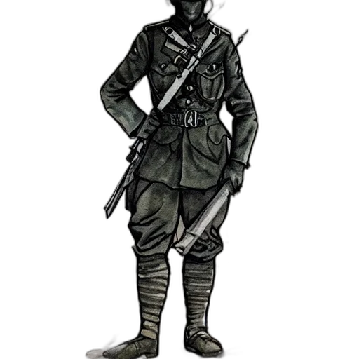 staff, jacket, weapon, sword transparent PNG cut-out