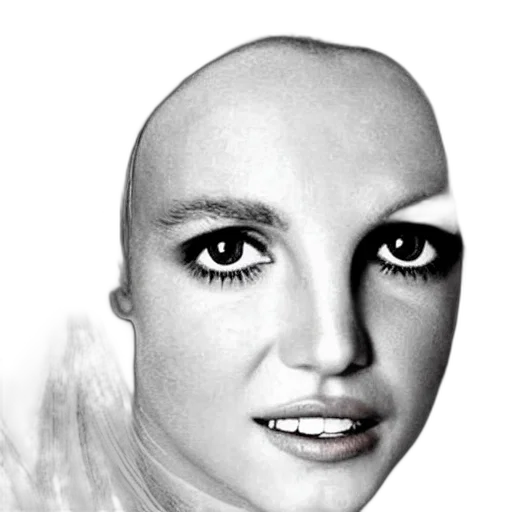 face, hair, mask, robot transparent PNG cut-out