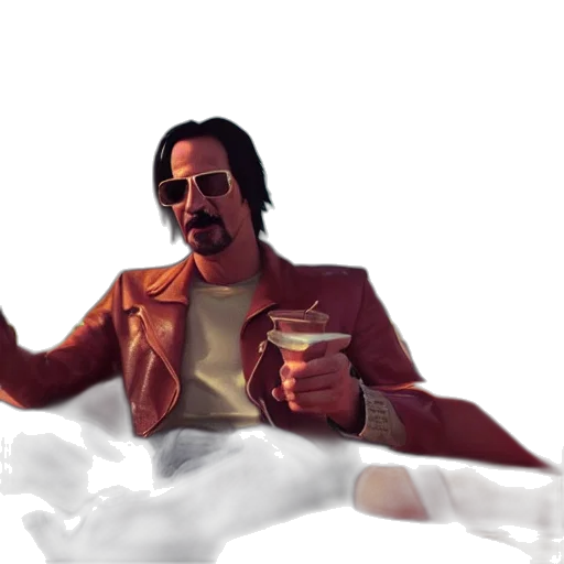 jacket, food, concept art, photorealistic transparent PNG cut-out