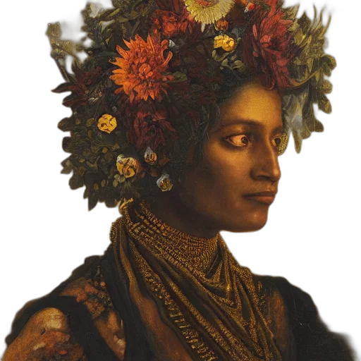 crown, jewelry, face, staff transparent PNG cut-out