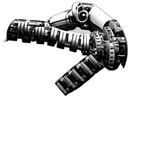 robot, weapon, jewelry, staff, concept art, cyberpunk, 3d render, comic book art transparent PNG cut-out