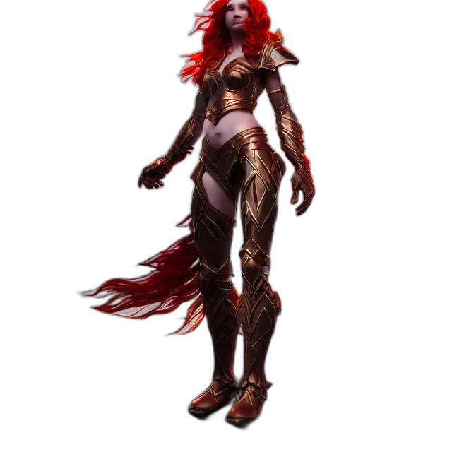 staff, concept art, fantasy art, 3d render transparent PNG cut-out